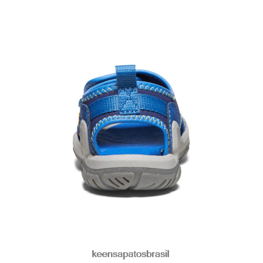 KEEN calçados J8VDXX929 profundidades brilhantes de cobalto/azul Knotch River com dedos abertos criancinhas - Image 5
