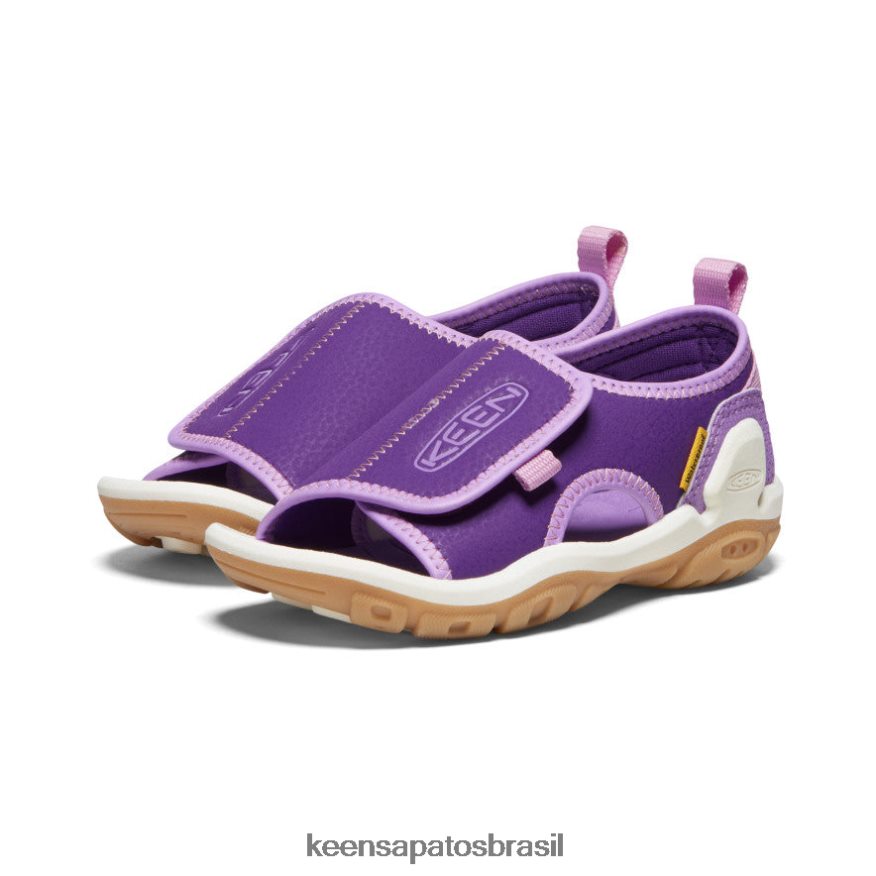 KEEN calçados J8VDXX931 Tillandsia roxo/lavanda inglesa Knotch River com dedos abertos criancinhas - Image 2