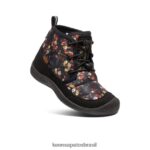 KEEN calçados J8VDXX939 flor nobre chukka à prova d'água howser ii Crianças grandes - Image 3