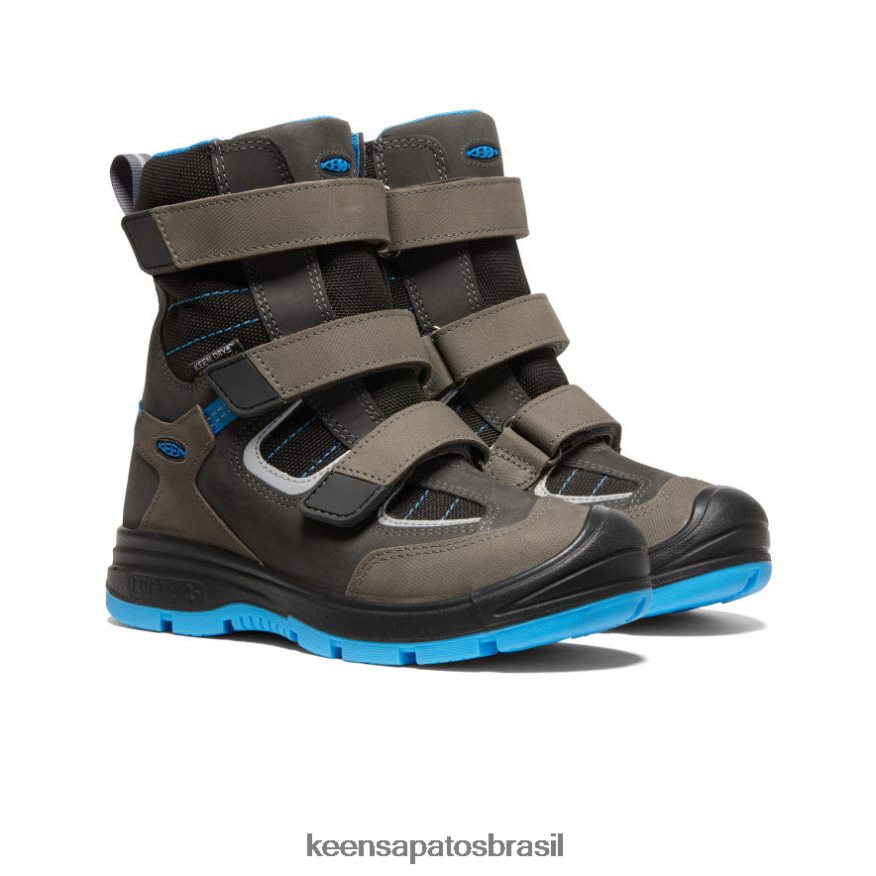 KEEN calçados J8VDXX940 corvo/ímã bota impermeável de inverno redwood Crianças grandes - Image 2