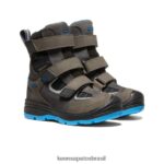 KEEN calçados J8VDXX941 corvo/ímã bota impermeável de inverno redwood criancinhas - Image 2