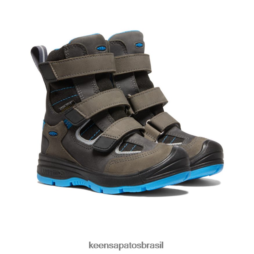 KEEN calçados J8VDXX941 corvo/ímã bota impermeável de inverno redwood criancinhas - Image 2