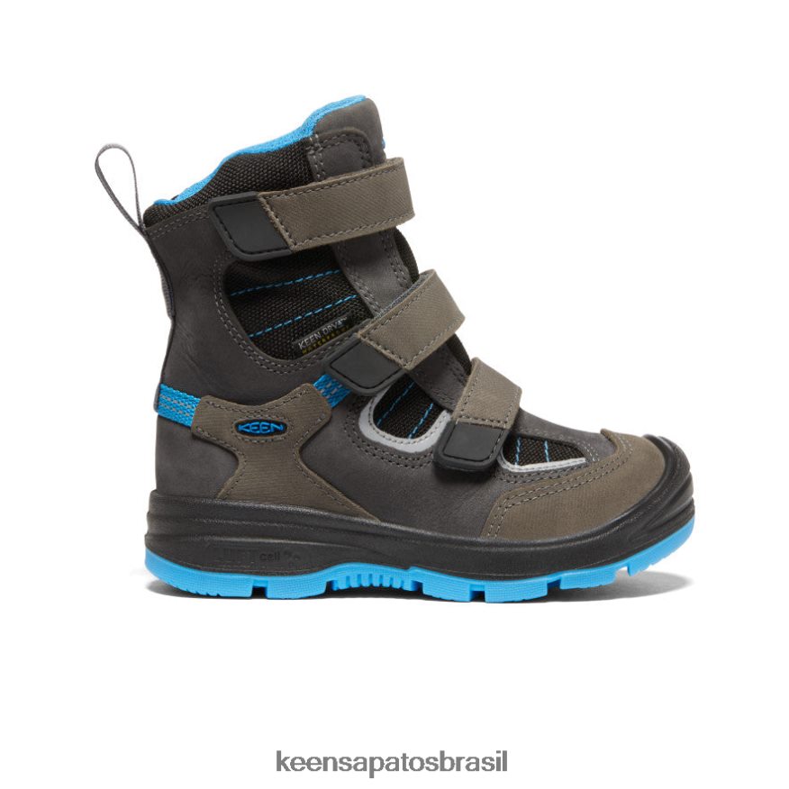 KEEN calçados J8VDXX941 corvo/ímã bota impermeável de inverno redwood criancinhas - Image 1