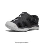 KEEN calçados J8VDXX944 preto/chuvisco sandália arraia crianças - Image 3