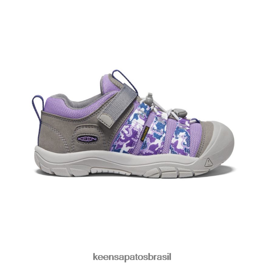KEEN calçados J8VDXX952 giz violeta/garoa newport h2sho Crianças grandes - Image 1