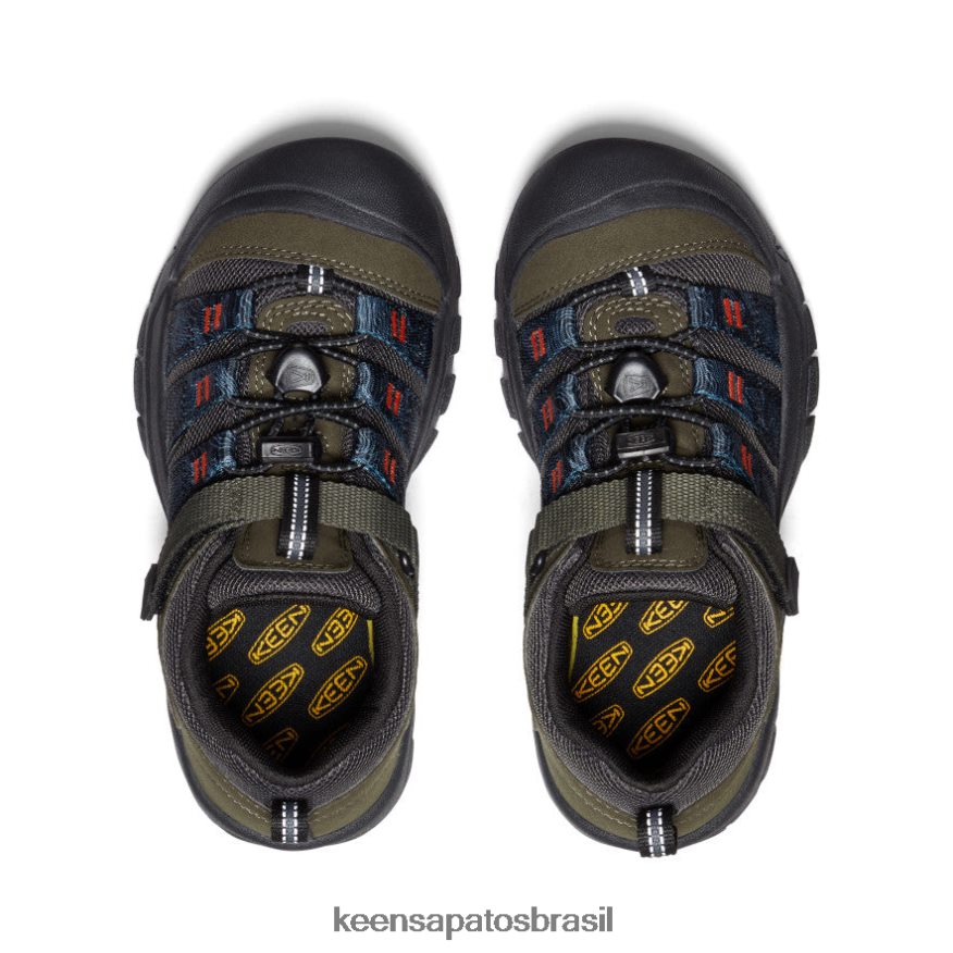 KEEN calçados J8VDXX954 noite da floresta/ímã newport h2sho Crianças grandes - Image 4
