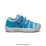 KEEN calçados J8VDXX955 fiorde azul/festival fúcsia newport h2sho Crianças grandes