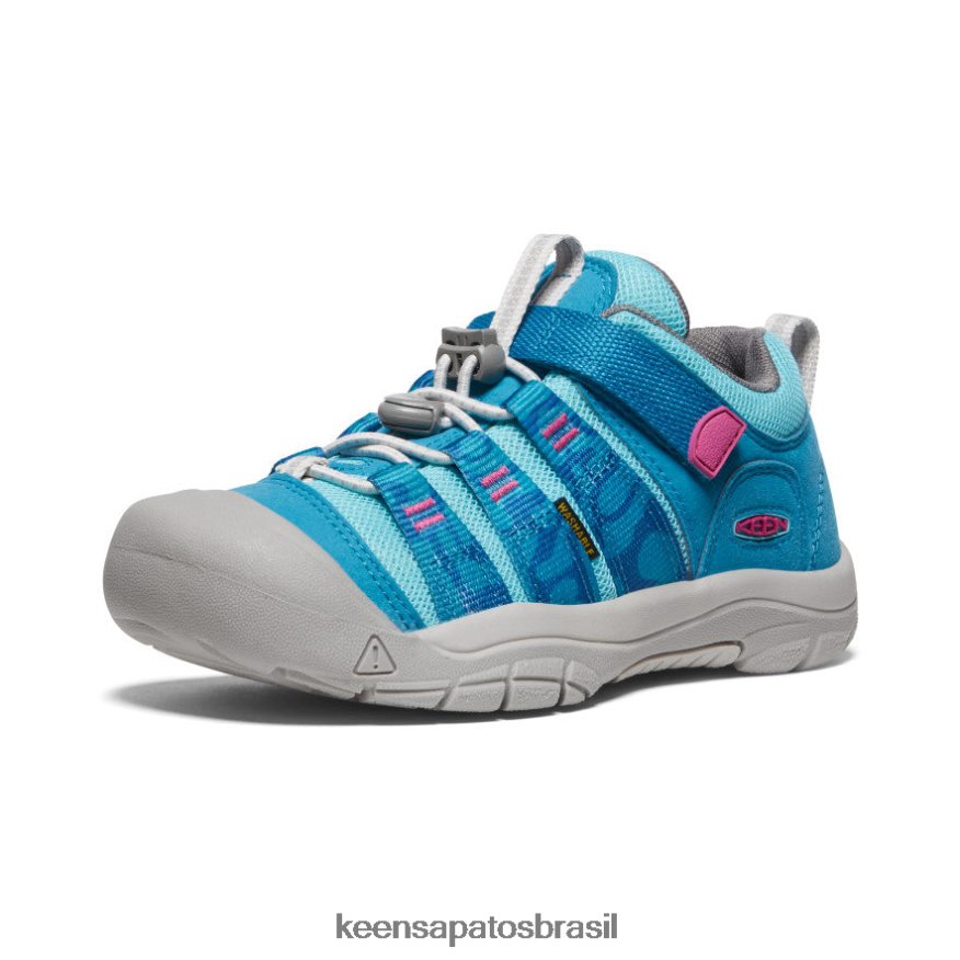 KEEN calçados J8VDXX955 fiorde azul/festival fúcsia newport h2sho Crianças grandes - Image 3