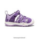 KEEN calçados J8VDXX957 lavanda multi/inglesa sandália moxie crianças
