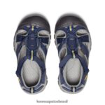 KEEN calçados J8VDXX963 marinho/cinza veneza h2 criancinhas - Image 4