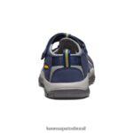KEEN calçados J8VDXX963 marinho/cinza veneza h2 criancinhas - Image 5