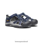 KEEN calçados J8VDXX965 marinho/cinza veneza h2 Crianças grandes - Image 2