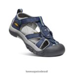 KEEN calçados J8VDXX965 marinho/cinza veneza h2 Crianças grandes - Image 3