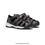 KEEN calçados J8VDXX967 ímã/laranja picante newport neo h2 Crianças grandes - Image 2