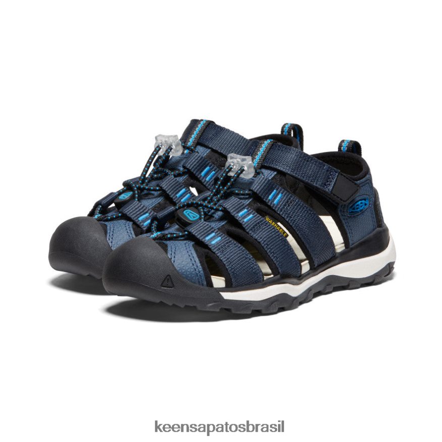 KEEN calçados J8VDXX968 noites azuis/azul brilhante newport neo h2 Crianças grandes - Image 2