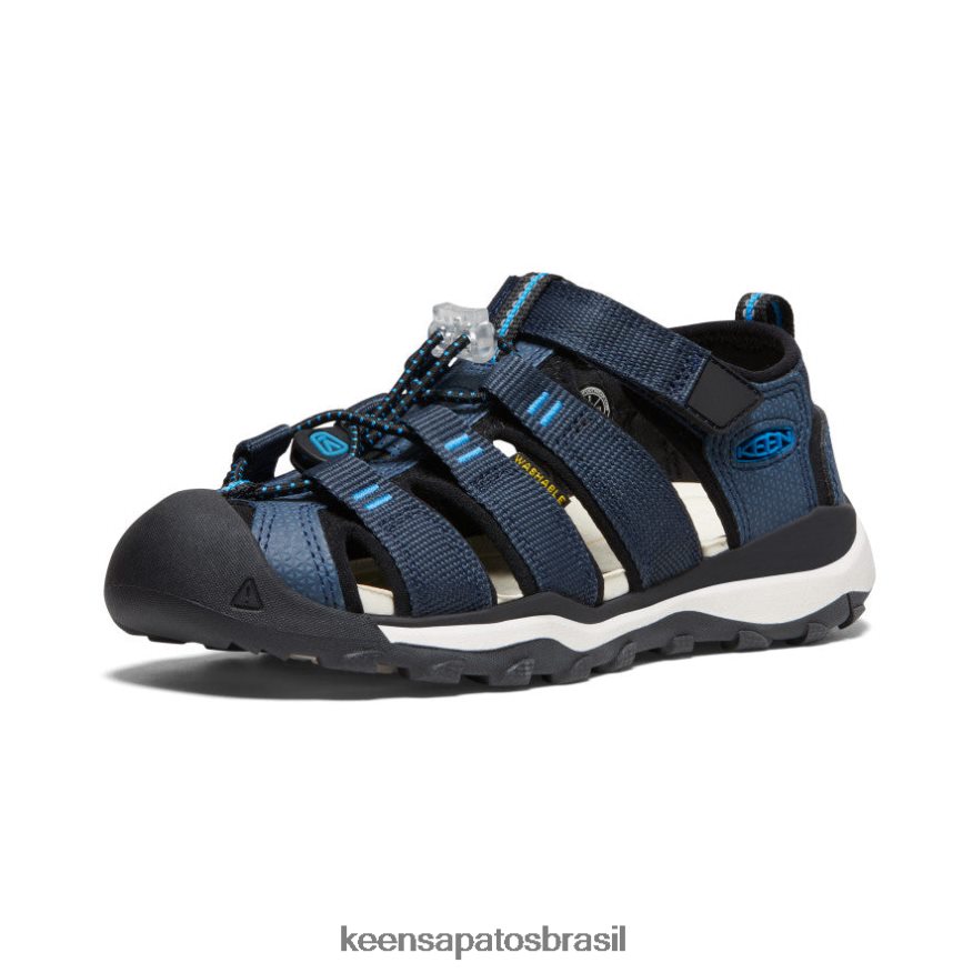 KEEN calçados J8VDXX968 noites azuis/azul brilhante newport neo h2 Crianças grandes - Image 3