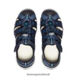 KEEN calçados J8VDXX968 noites azuis/azul brilhante newport neo h2 Crianças grandes - Image 4