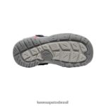 KEEN calçados J8VDXX970 profundidade azul/pavão rosa tênis de pico nó criancinhas - Image 4