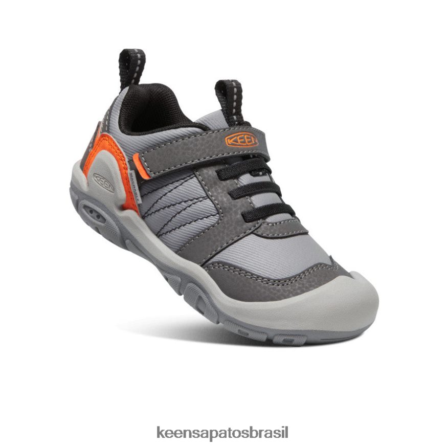 KEEN calçados J8VDXX972 ímã/laranja de segurança tênis de pico nó criancinhas - Image 3