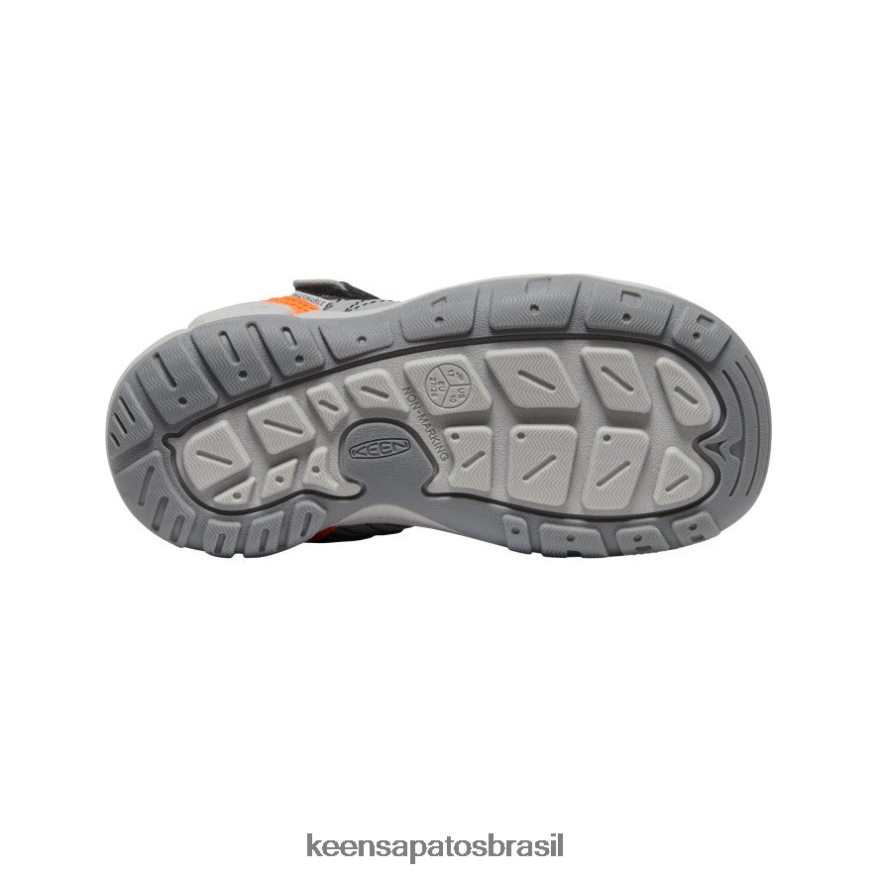 KEEN calçados J8VDXX972 ímã/laranja de segurança tênis de pico nó criancinhas - Image 4
