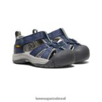 KEEN calçados J8VDXX973 marinho/cinza veneza h2 crianças - Image 2