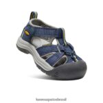 KEEN calçados J8VDXX973 marinho/cinza veneza h2 crianças - Image 3