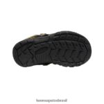 KEEN calçados J8VDXX983 tps pé grande ouro sapato newport Crianças grandes - Image 4