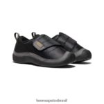KEEN calçados J8VDXX984 preto/cinza aço envoltório de howser Crianças grandes - Image 2