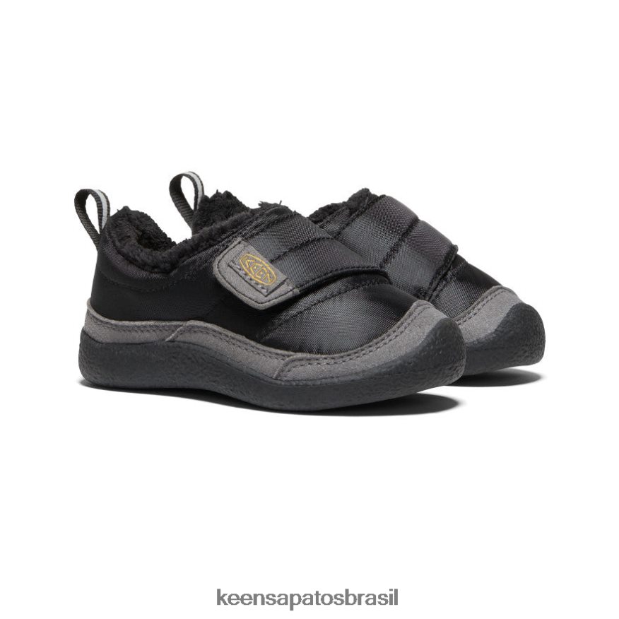 KEEN calçados J8VDXX988 preto/cinza aço envoltório de howser crianças - Image 2