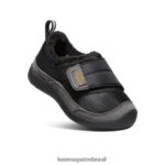 KEEN calçados J8VDXX988 preto/cinza aço envoltório de howser crianças - Image 3
