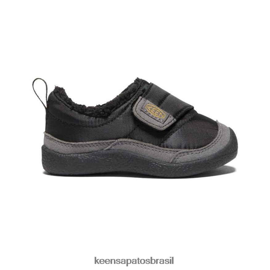 KEEN calçados J8VDXX988 preto/cinza aço envoltório de howser crianças - Image 1