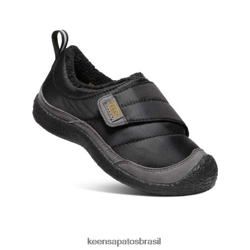KEEN calçados J8VDXX990 preto/cinza aço envoltório de howser criancinhas - Image 3