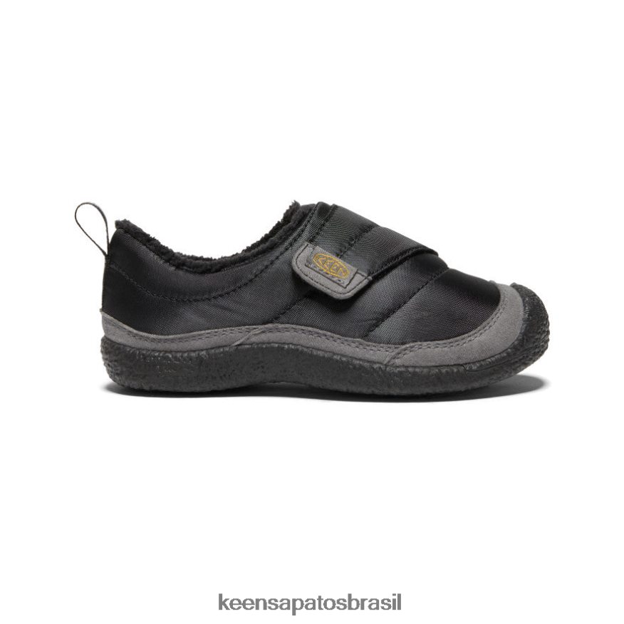 KEEN calçados J8VDXX990 preto/cinza aço envoltório de howser criancinhas - Image 1