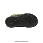 KEEN calçados J8VDXX996 capuleto azeitona/laranja avermelhada chukka à prova d'água howser ii criancinhas - Image 4
