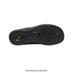 KEEN calçados J8VDXX99 xadrez ruibarbo/preto Howser III slide homens - Image 4