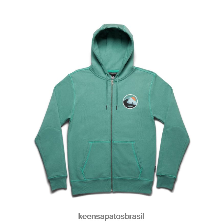 keen_roupas_j8vdxx341_abeto_azul_caminhe_mais_moletom_homens.jpg KEEN roupas J8VDXX341 abeto azul caminhe mais moletom homens - Image 1