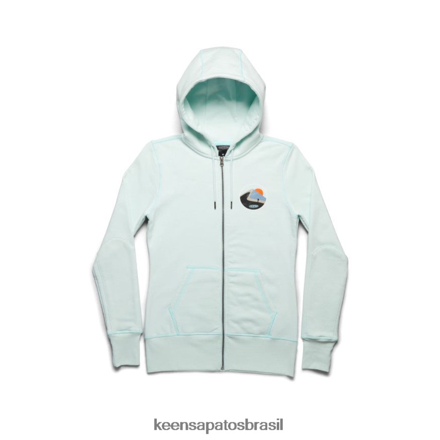 keen_roupas_j8vdxx660_azul_pastel_caminhe_mais_moletom_mulheres.jpg KEEN roupas J8VDXX660 azul pastel caminhe mais moletom mulheres - Image 1